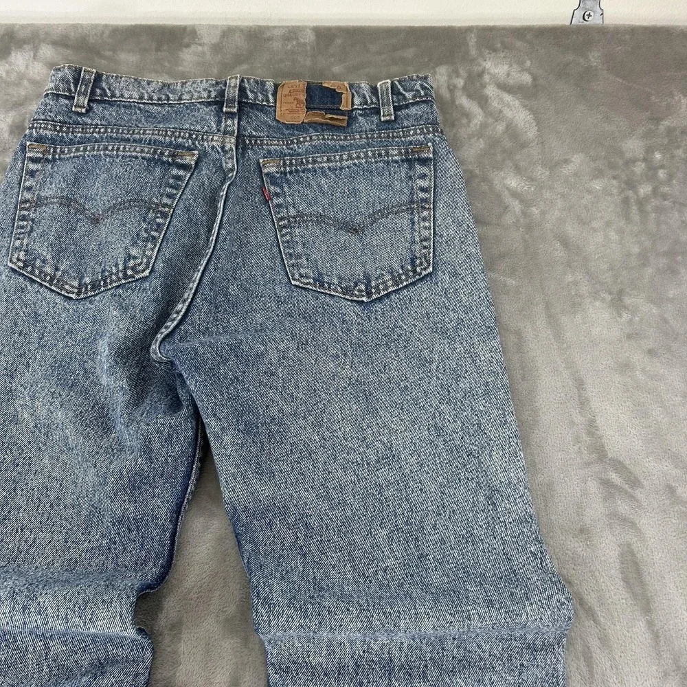 Levi's 505 Jeans Mens 30x32 Blue Med Wash Regular Straight Denim Pants Casual